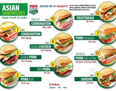 Lee's sandwiches nutrition facts