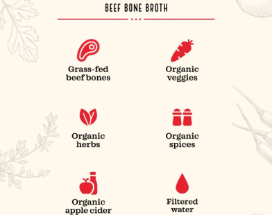 Kettle fire bone broth nutrition facts