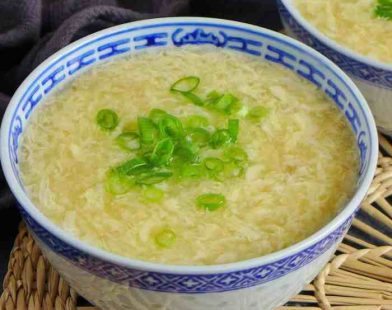 Nutrition info egg drop soup