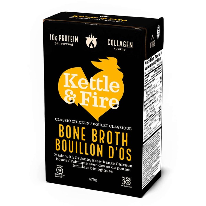 Broth bone chicken kettle fire products classic